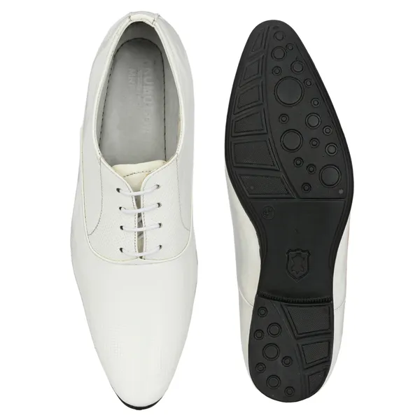 White_Patent_Leather_And_Pu_Lace_Ups_Derby_For_Men