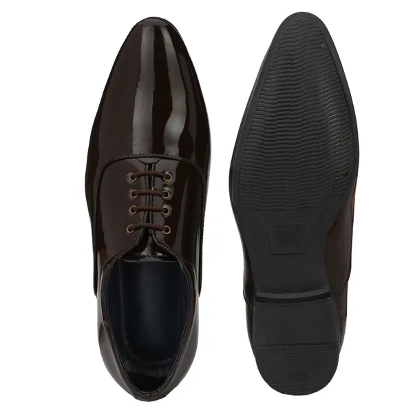 Brown_Patent_Leather_And_Pu_Lace_Ups_Derby_For_Men