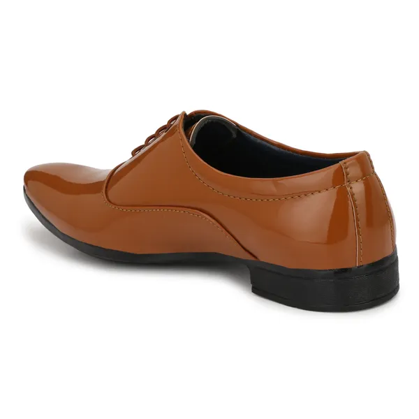 Tan_Brown_Patent_Leather_And_Pu_Lace_Ups_Derby_For_Men