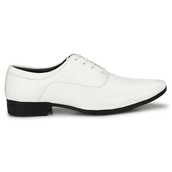 White_Patent_Leather_And_Pu_Lace_Ups_Derby_For_Men