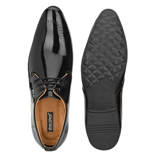 Black_Patent_Leather_And_Tpr_Lace_Ups_Derby_For_Men