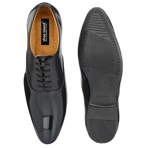 Black_Patent_Leather_And_Pu_Lace_Ups_Derby_For_Men