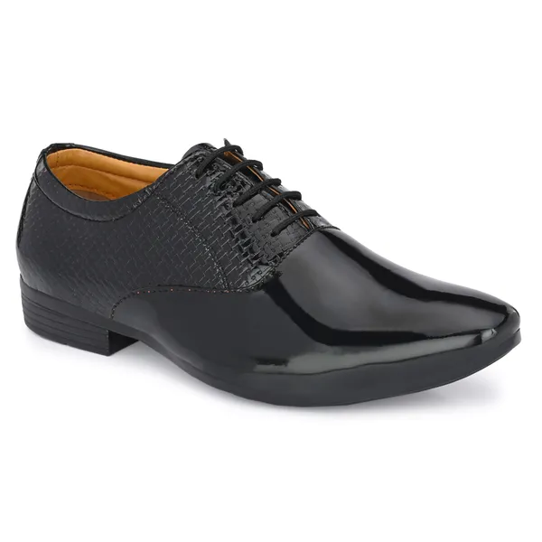 Black_Patent_Leather_And_Pu_Lace_Ups_Derby_For_Men