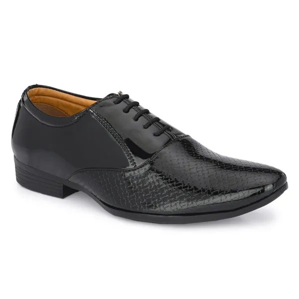 Black_Patent_Leather_And_Pu_Lace_Ups_Derby_For_Men