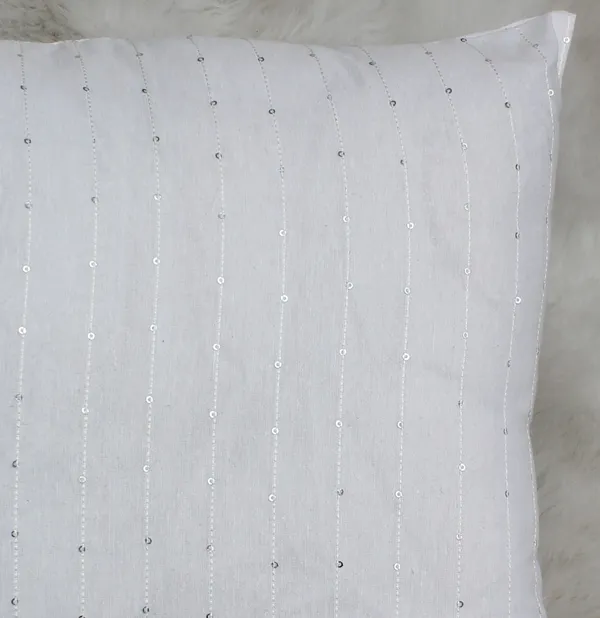 Pack_of_2_Piece_White_Polysilk_Harmony_Sequence_Collection_Cushion_&_Pillow_Cover_for_Living_Room_and_Bedroom
