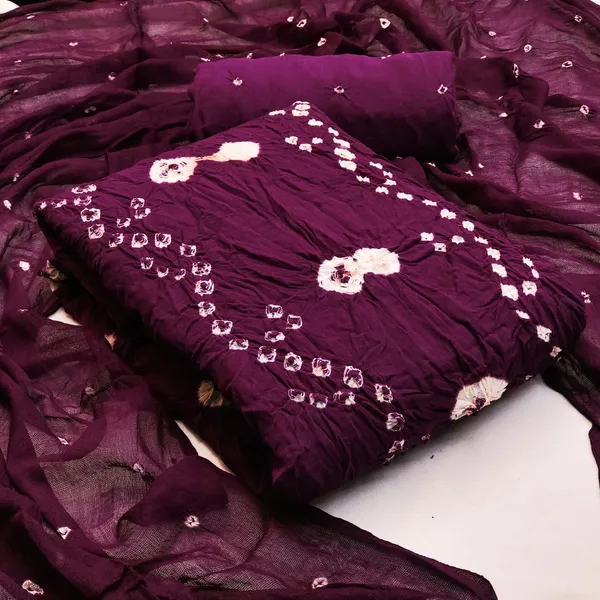 Unstitched_Suit_Dress_Material_|_Mamta_Pure_Rayon_Hand_Bandhej_Bandhani_|_Premium_Unstitched_Suit_Material_For_Her_|_4.50_Meter_Top_&_Bottom_With_2_Meter_Dupatta