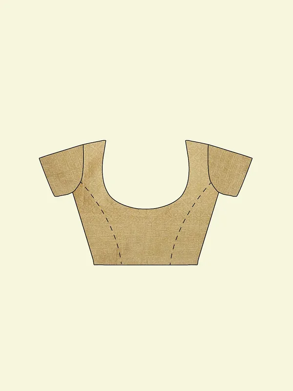 Beige_Cotton_Blend_Banarasi_Sarees_For_Women