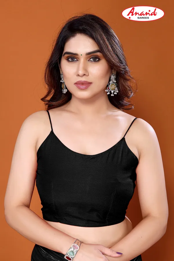 Embellished,_Striped,_Self_Design_Leheria_Satin_Saree_(Black)