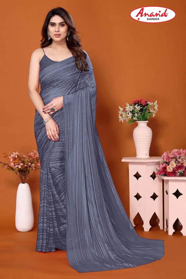 Embellished,_Striped,_Self_Design_Leheria_Satin_Saree_(Grey)