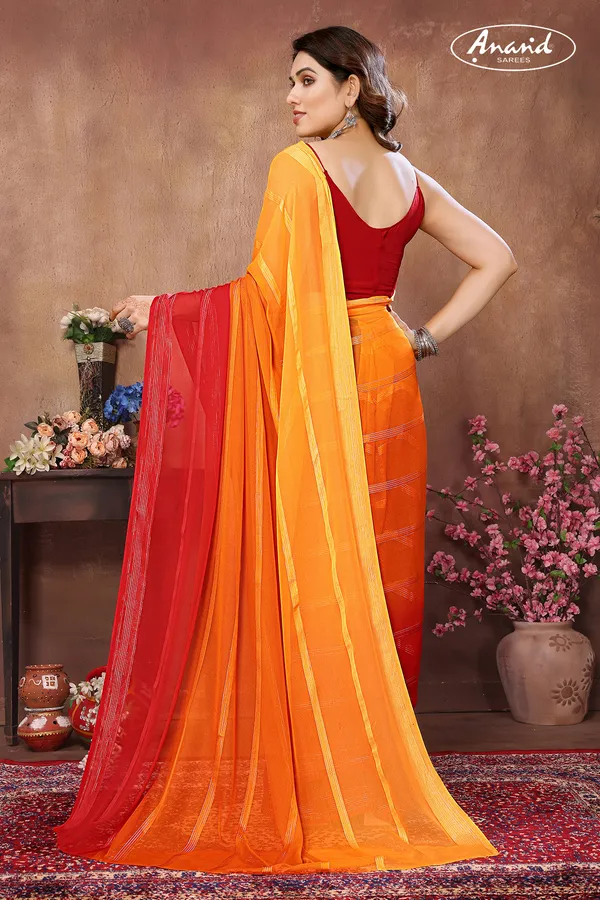 Ombre,_Striped,_Self_Design_Bollywood_Satin_Saree_(Red,_Orange)