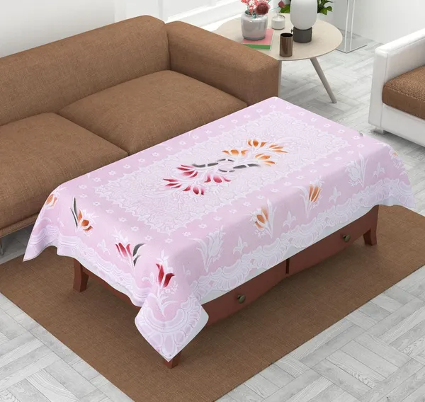 Cotton_Polyester_Net_Fabric_Floral_5_Seater_Sofa_Cover_with_Matching_4_Seater_40_x_60_Inch_Center_Table_Cover_Set,_Pink