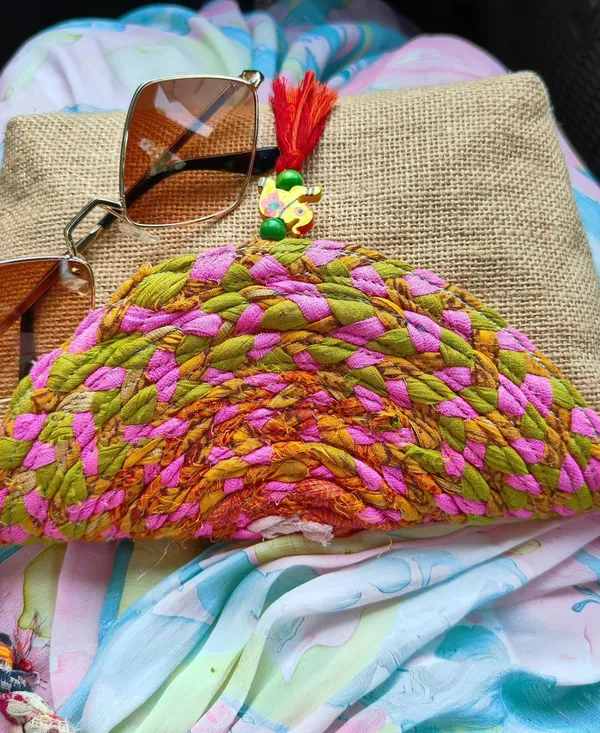 Hand_Stitched_And_Upcycled_Jute_Waste_Converted_Into_Chindi_Jute_Chindi_Sling_Bag_|_100%_Environment_Friendly