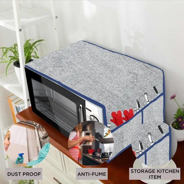 3-Layered_Microwave_Oven_Top_Cover_With_4_Utility_Pockets_(Material-Jute,_Color-_Gray,_Size-14x36_Inches)
