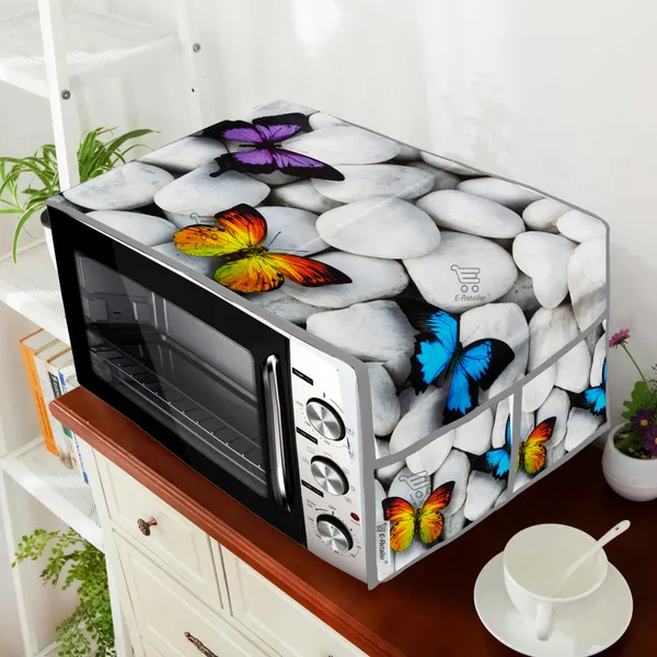 3-Layered_Microwave_Oven_Top_Cover_With_4_Utility_Pockets_(Material-Jute,_Color-Gray,_Size-14x36_Inches)