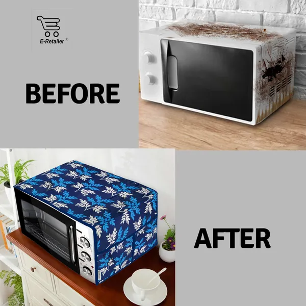 3-Layered_Microwave_Oven_Top_Cover_With_4_Utility_Pockets_(Material-Polyester,_Color-_Blue,_Size-14x36_Inches)