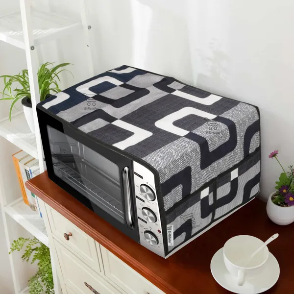 3-Layered_Microwave_Oven_Top_Cover_With_4_Utility_Pockets_(Material-Polyester,_Color-_Black,_Size-14x36_Inches)