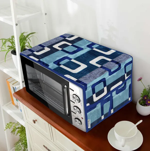 3-Layered_Microwave_Oven_Top_Cover_With_4_Utility_Pockets_(Material-Polyester,_Color-_Blue,_Size-14x36_Inches)
