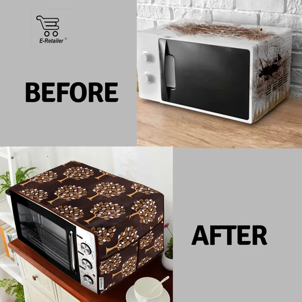 3-Layered_Microwave_Oven_Top_Cover_With_4_Utility_Pockets_(Material-Polyester,_Color-_Brown,_Size-14x36_Inches)