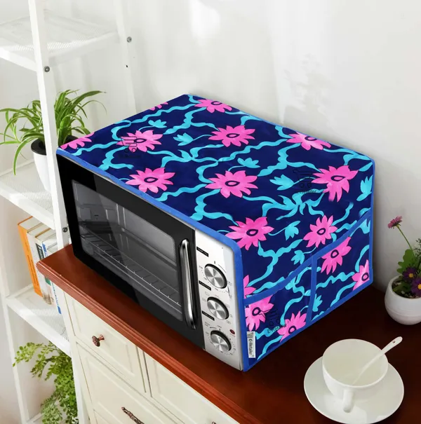 6_Pcs_Of_Cover_Appliances_Cover_Combo_Set_of_(1_Pc._Fridge_Top_Cover_+_1_Pc._Fridge_Handle_Cover_+_6_Pcs._Fridge_Mat_+_1_Pc._Wall_Hanging_Storage_Organizer)