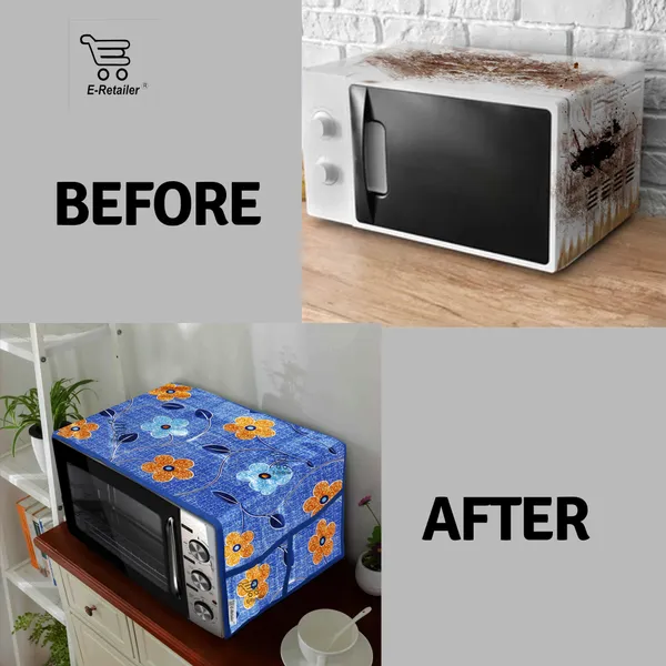 3-Layered_Microwave_Oven_Top_Cover_With_4_Utility_Pockets_(Material-Polyester,_Color-_Blue,_Size-14x36_Inches)