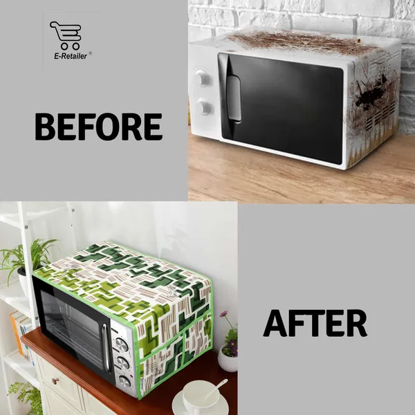 3-Layered_Microwave_Oven_Top_Cover_With_4_Utility_Pockets_(Material-Polyester,_Color-_Green,_Size-14x36_Inches)