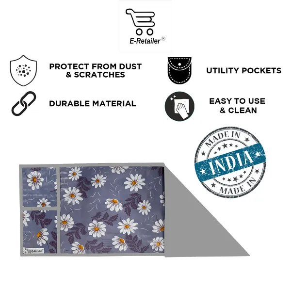 3-Layered_Microwave_Oven_Top_Cover_With_4_Utility_Pockets_(Material-PVC,_Color-_Gray,_Size-14x36_Inches)