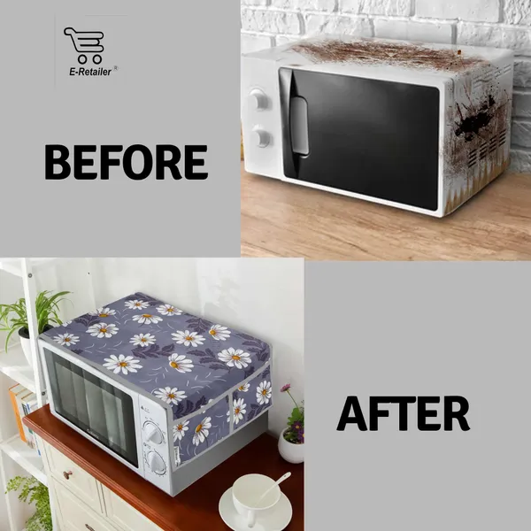 3-Layered_Microwave_Oven_Top_Cover_With_4_Utility_Pockets_(Material-PVC,_Color-_Gray,_Size-14x36_Inches)