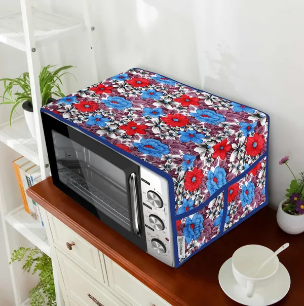 3-Layered_Microwave_Oven_Top_Cover_With_4_Utility_Pockets_(Material-PVC,_Color-_Blue,_Size-14x36_Inches)