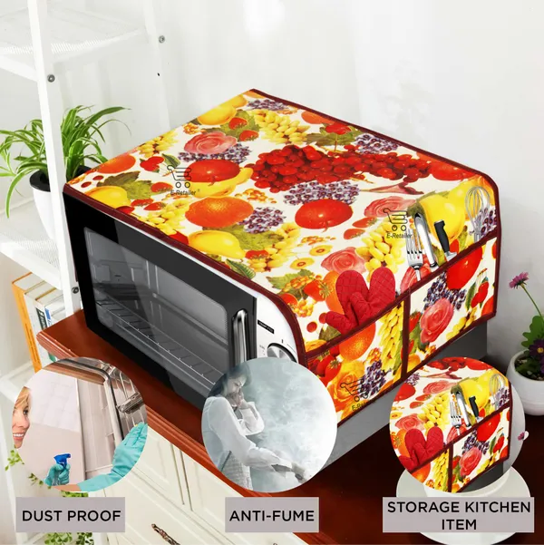 3-Layered_Microwave_Oven_Top_Cover_With_4_Utility_Pockets_(Material-PVC,_Color-_Multi,_Size-14x36_Inches)