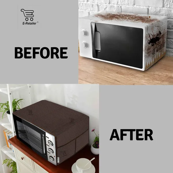 3-Layered_Microwave_Oven_Top_Cover_With_4_Utility_Pockets_(Material-Polyester,_Color-_Brown,_Size-14x36_Inches)