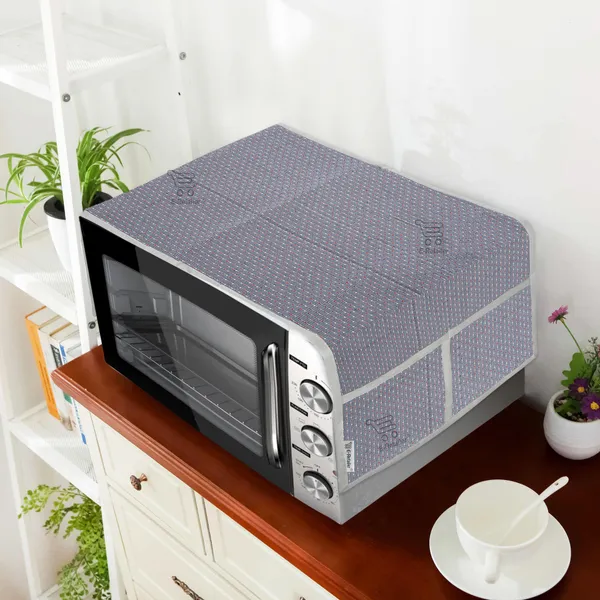 3-Layered_Microwave_Oven_Top_Cover_With_4_Utility_Pockets_(Material-Polyester,_Color-_Gray,_Size-14x36_Inches)