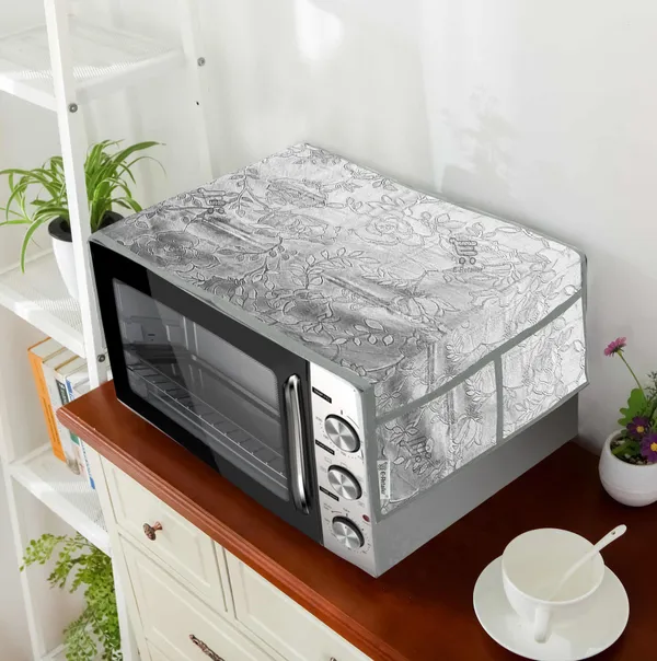 2-Layered_Microwave_Oven_Top_Cover_With_4_Utility_Pockets_(Material-Rexine,_Color-_Gray,_Size-14x36_Inches)