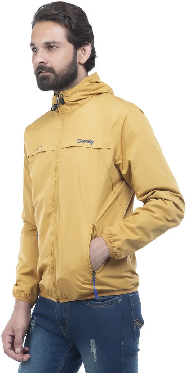 Yellow_Polyester_Windcheater_for_Men_|_Casual_Wear