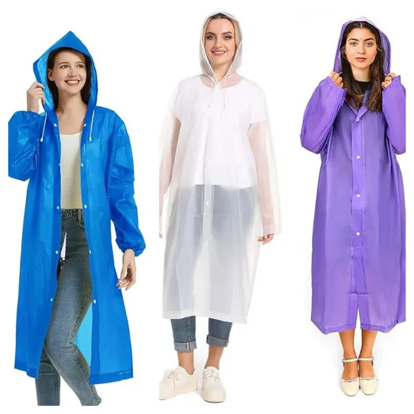 Women's_fancy_blue,white,purple,_pvc_raincoat