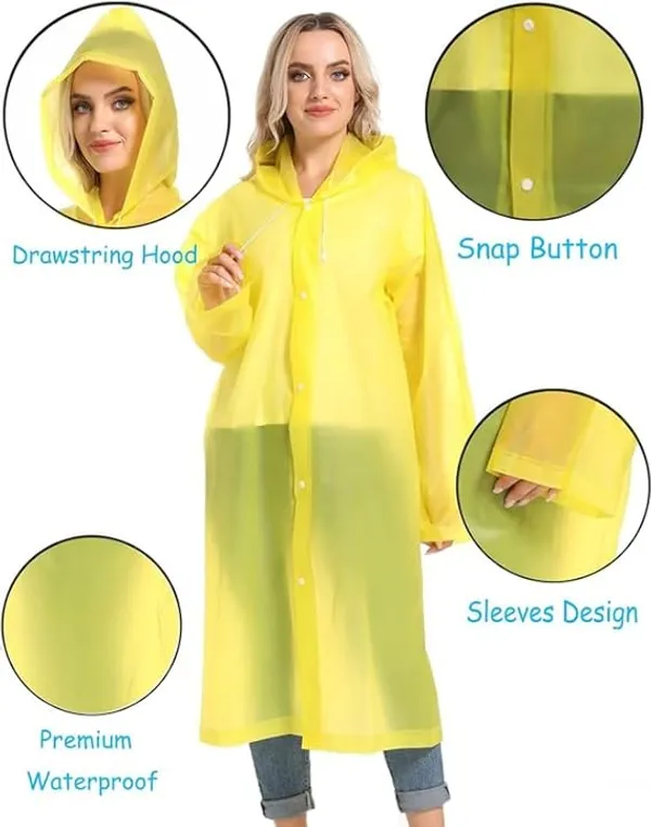 Women's_fancy_grey,_yellow,_pink_pvc_raincoat