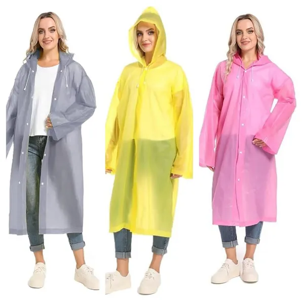 Women's_fancy_grey,_yellow,_pink_pvc_raincoat