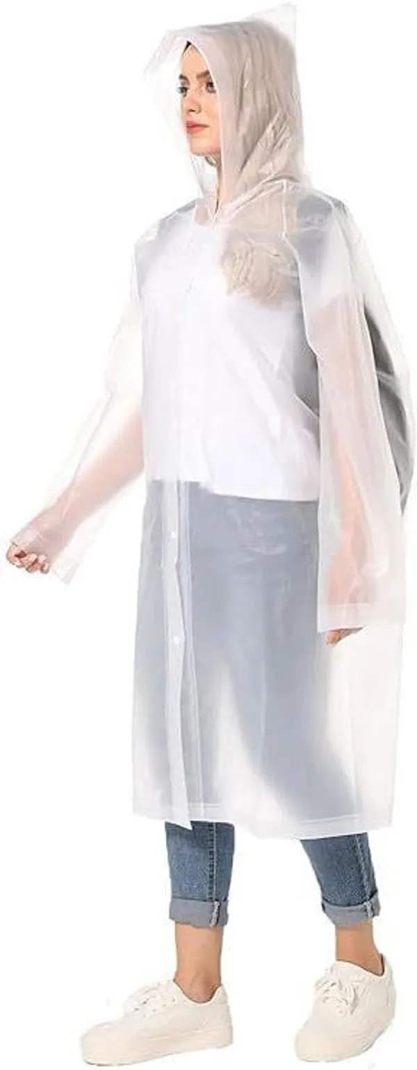 Women's_fancy_grey,yellow,pink,blue,white,purple_pvc_raincoat