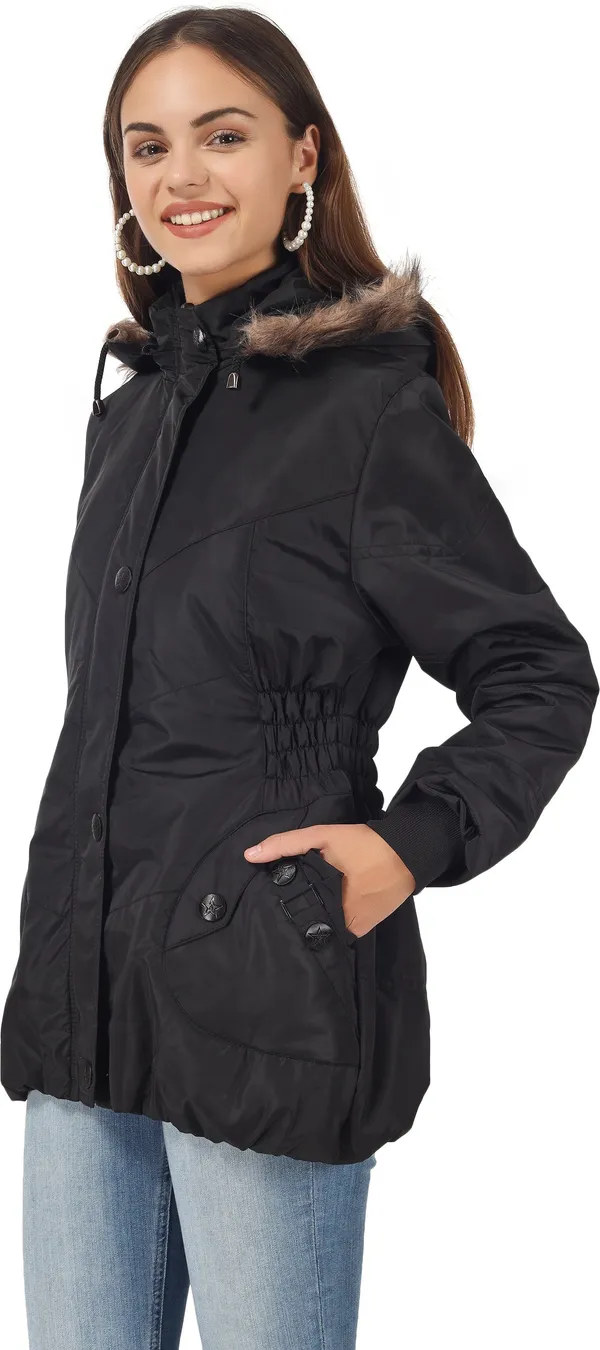 Black__Polyester_Jacket_for_Women_|_Casual_Wear