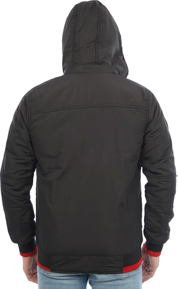 Black__Polyester_Jacket_for_Men_|_Casual_Wear