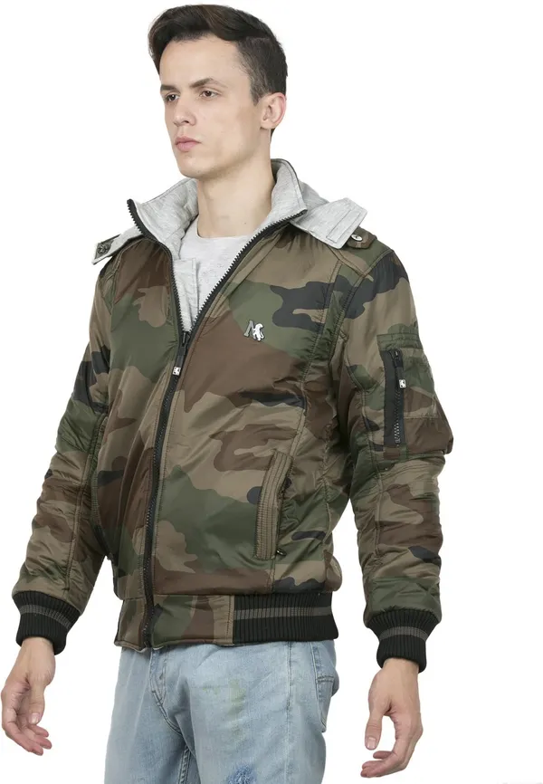Green__Nylon_Jacket_for_Men_|_Casual_Wear
