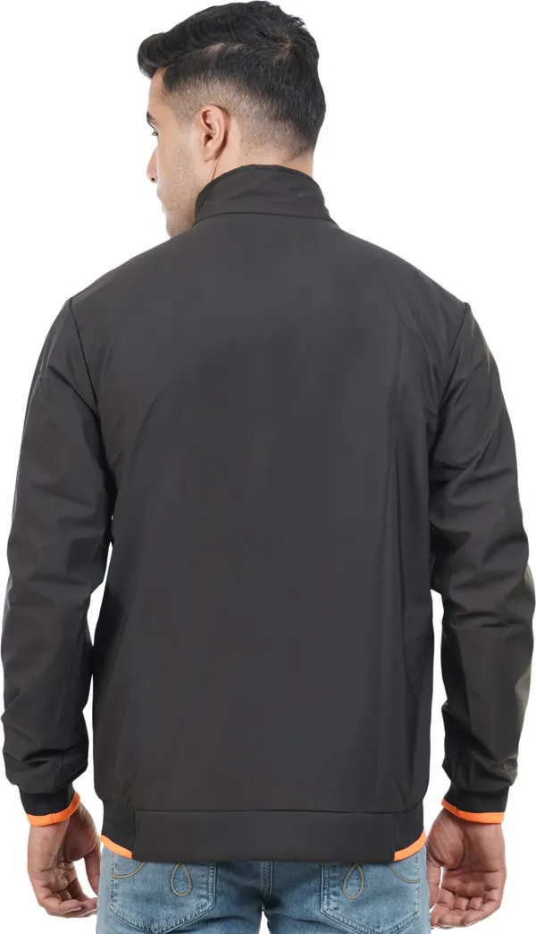 Black__Polyester_Jacket_for_Men_|_Casual_Wear
