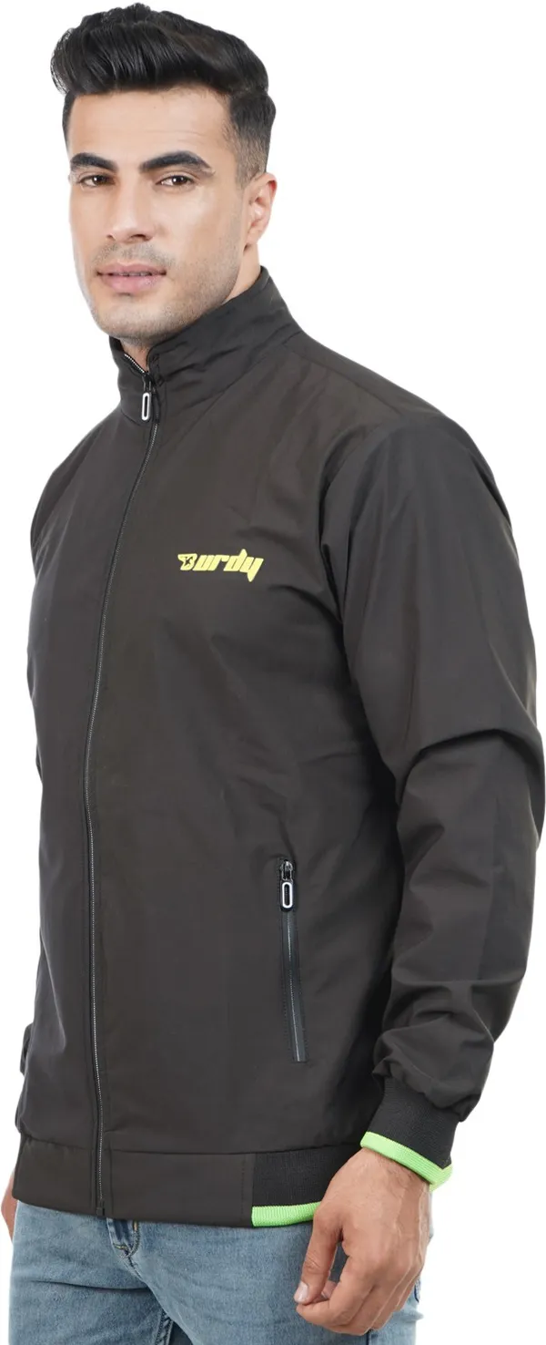 Black__Polyester_Jacket_for_Men_|_Casual_Wear