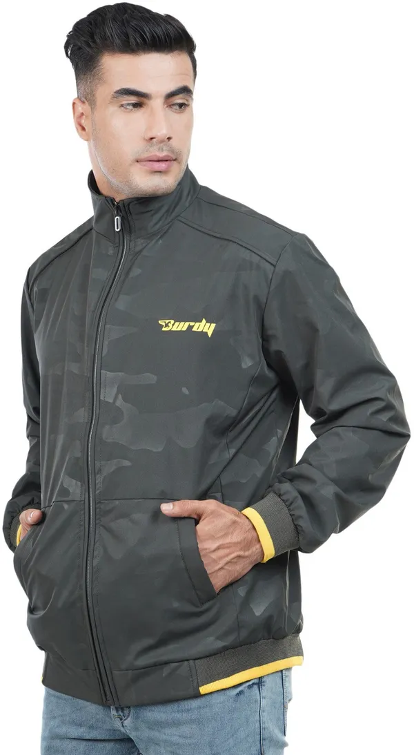 Black__Polyester_Jacket_for_Men_|_Casual_Wear