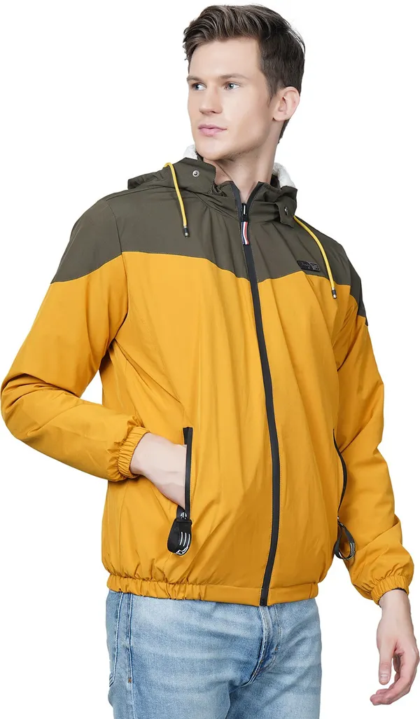 Yellow_Polyester_Jacket_for_Men_|_Casual_Wear