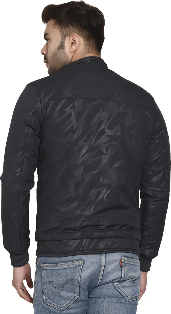 Black__Polyester_Jacket_for_Men_|_Casual_Wear