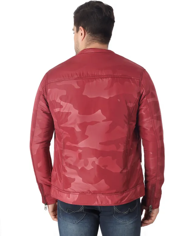 Maroon_Polyester_Jacket_for_Men_|_Casual_Wear