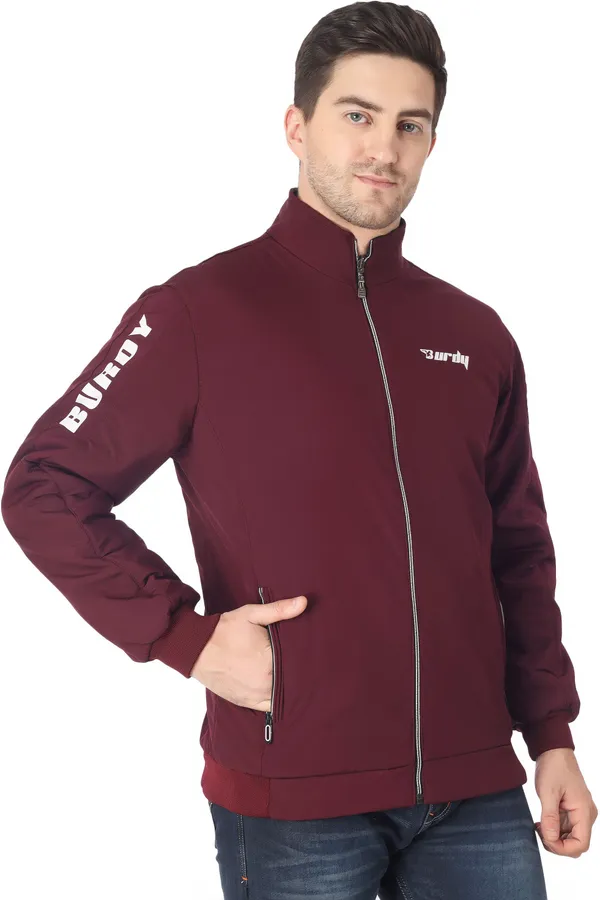 Maroon_Polyester_Jacket_for_Men_|_Casual_Wear
