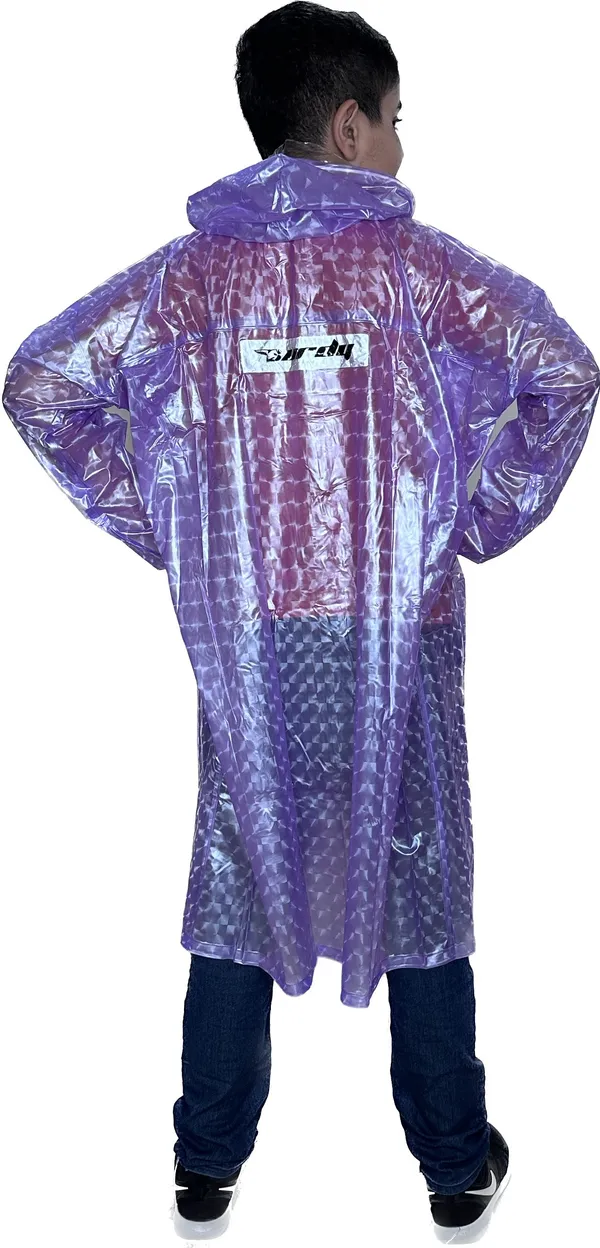 Polyester_Semi-Transparent_Solid_Raincoat_For_Boys_&_Girls_|_Purple