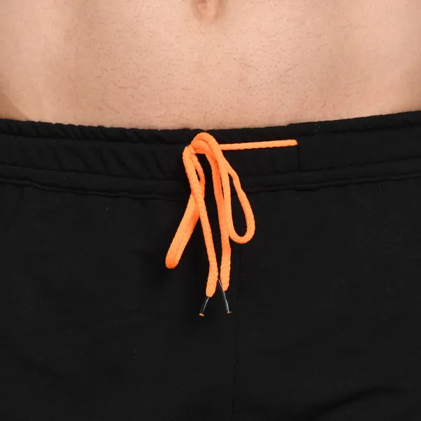 Polyester_Solid_Sports_Shorts_For_Men_|_Black