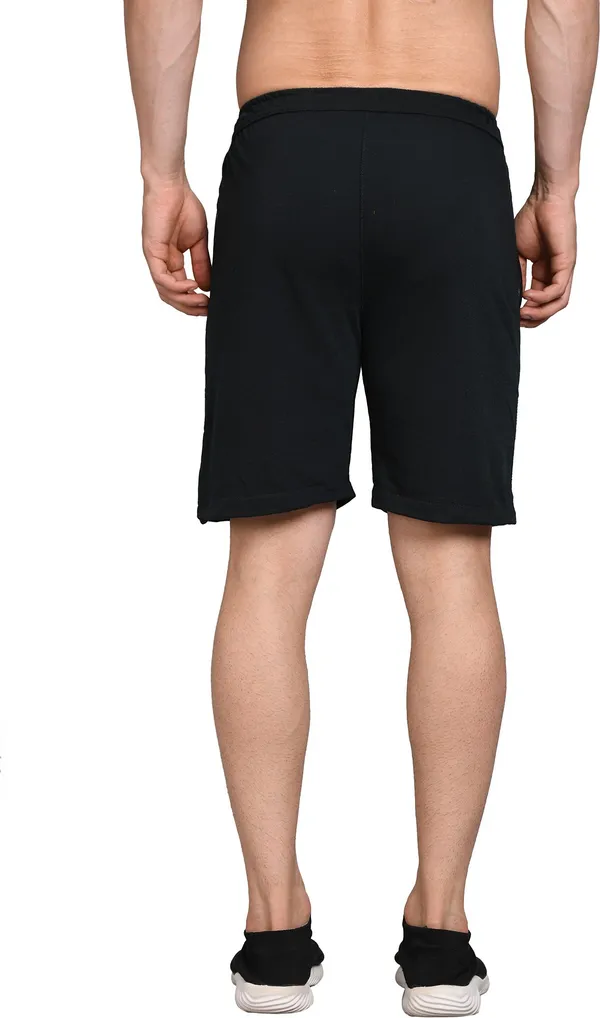 Polyester_Solid_Sports_Shorts_For_Men_|_Dark_Green